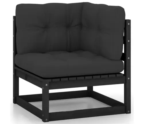 6-Osaline Aiamööbli Komplekt Patjadega, Männipuit