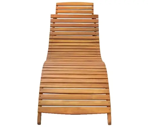 Saulės Gultai Su Čiužinukais, 2Vnt., Akacijos Medienos Masyvas