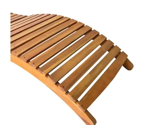 Saulės Gultai Su Čiužinukais, 2Vnt., Akacijos Medienos Masyvas