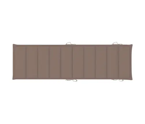 Sauļošanās Zviļņi Ar Matračiem, 2 Gab., Akācijas Masīvkoks Vidaxl