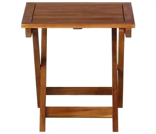 Sauļošanās Zviļņi Ar Galdiņu, Matračiem, 2 Gab., Akācijas Koks Vidaxl