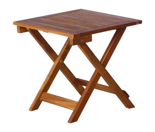 Sauļošanās Zviļņi Ar Galdiņu, Matračiem, 2 Gab., Akācijas Koks Vidaxl