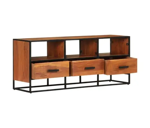 Tv Skapītis, 110X30X45 Cm, Akācijas Masīvkoks Vidaxl Tv Skapītis, 110X30X45 Cm, Akācijas Masīvkoks Vidaxl