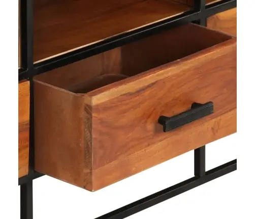 Tv Skapītis, 110X30X45 Cm, Akācijas Masīvkoks Vidaxl Tv Skapītis, 110X30X45 Cm, Akācijas Masīvkoks Vidaxl