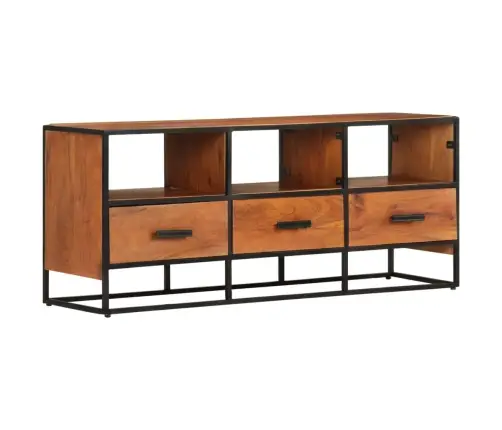 Tv Skapītis, 110X30X45 Cm, Akācijas Masīvkoks Vidaxl Tv Skapītis, 110X30X45 Cm, Akācijas Masīvkoks Vidaxl