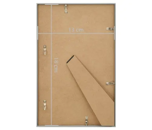 Fotoraami Kollaaž 5 Tk, Lauale, Hõbedane, 13X18 Cm Mdf