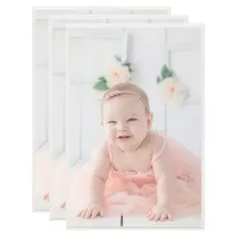 Foto Rāmji, 3 Gab., Sienai, Galdam, Sudrabaini, 70X90 Cm, Mdf Vidaxl