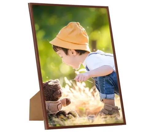 Foto Rāmji, 5 Gab., Sienai, Galdam, Bronzas Krāsā, 70X90Cm, Mdf Vidaxl