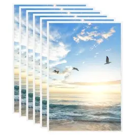 Foto Rāmji, 5 Gab., Galdam, Balti, 21X29,7 Cm, Mdf Vidaxl