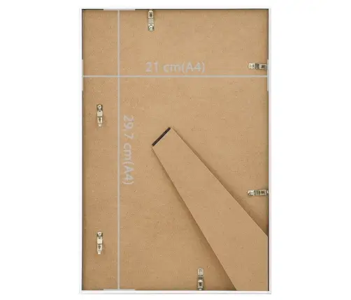Foto Rāmji, 5 Gab., Galdam, Balti, 21X29,7 Cm, Mdf Vidaxl