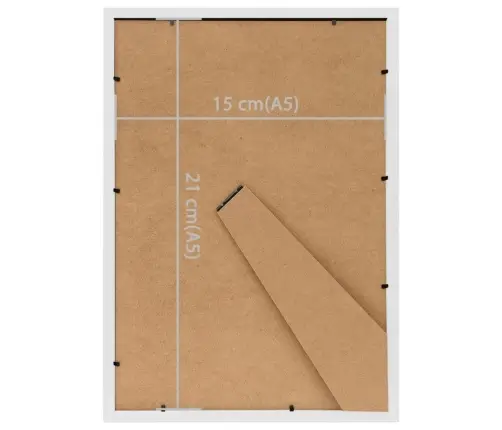 Foto Rāmji, 3 Gab., Galdam, 15X21 Cm, Mdf, Balti Vidaxl