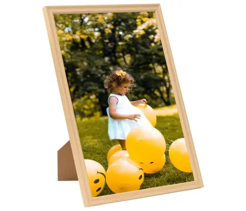 Foto Rāmji, 5 Gab., Sienai Vai Galdam, Gaiša Ozolkoka, 70X90 Cm Vidaxl