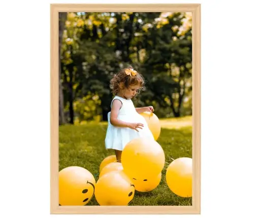 Foto Rāmji, 5 Gab., Sienai Vai Galdam, Gaiša Ozolkoka, 70X90 Cm Vidaxl