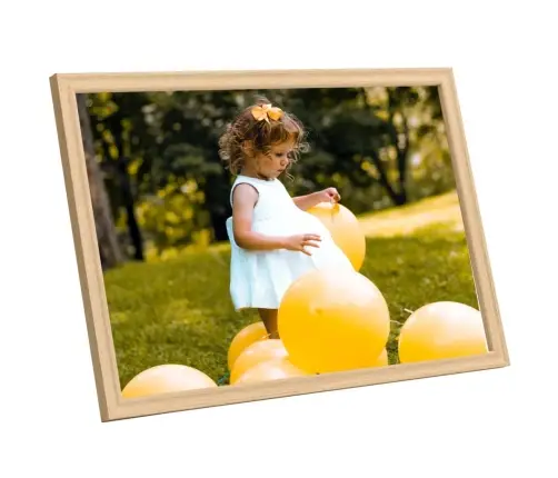 Foto Rāmji, 5 Gab., Sienai Vai Galdam, Gaiša Ozolkoka, 70X90 Cm Vidaxl