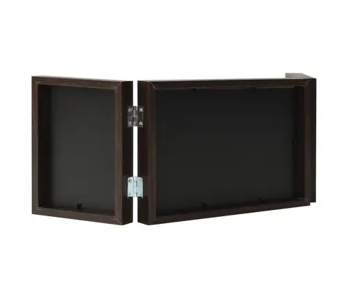 Trigubas Rėmelis-Koliažas, Tamsiai Rudas, 28X18Cm+2X(13X18Cm)