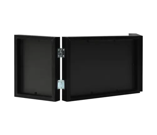 3-Daļīgs Foto Rāmis, Kolāža, Melns, 28X18 Cm+2X(13X18 Cm) Vidaxl