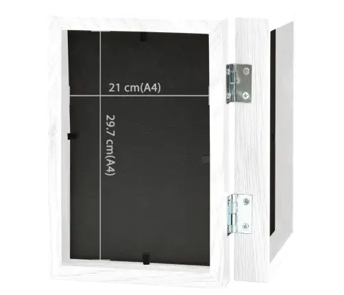 2-Osaline Pildiraam, Valge, 2X(21X29,7 Cm)