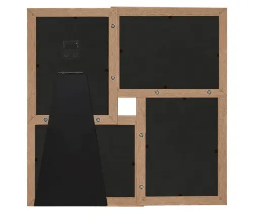 Kollaaž-Pildiraam 4X(10X15 Cm), Helepruun, Mdf