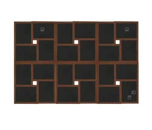 Kollaaž-Pildiraam 24X(13X18 Cm), Tumepruun Mdf