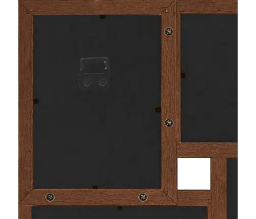 Kollaaž-Pildiraam 24X(13X18 Cm), Tumepruun Mdf