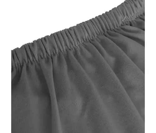 Elastīgs Dīvāna Pārvalks, Poliestera Džersijs, Antracītpelēks Vidaxl