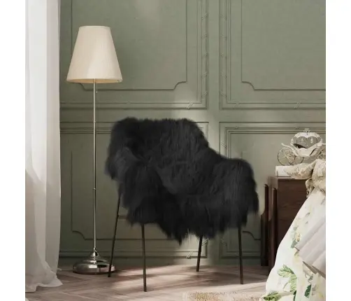 Islandi Lambanahast Toolikate, Must, 70 X 110 Cm