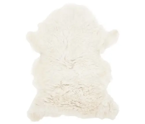 Lambanahast Vaip, Kreemjas (60-70) X (90-100) Cm