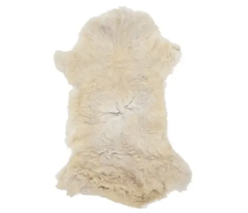 Lambanahast Vaip, Kreemjas (60-70) X (90-100) Cm