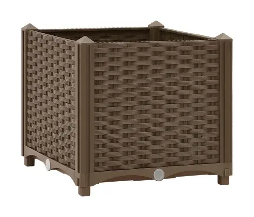 Puķu Kaste, 40X40X38 Cm, Polipropilēns Vidaxl