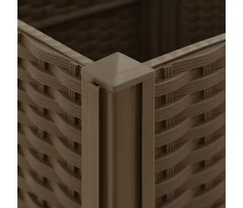 Puķu Kaste, 40X40X38 Cm, Polipropilēns Vidaxl