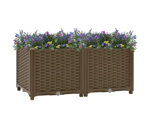 Puķu Kaste, 80X40X38 Cm, Polipropilēns Vidaxl