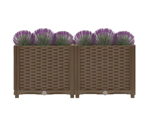 Puķu Kaste, 80X40X38 Cm, Polipropilēns Vidaxl