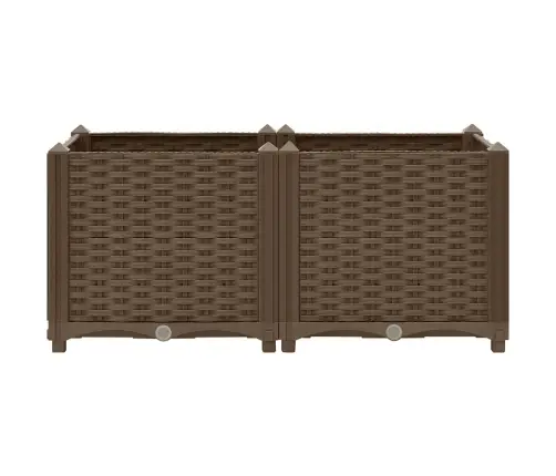 Puķu Kaste, 80X40X38 Cm, Polipropilēns Vidaxl