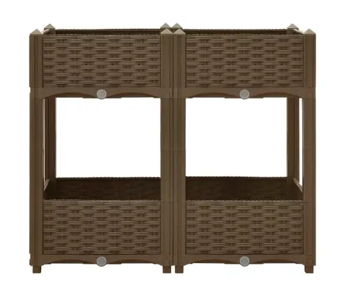 Puķu Kaste, 80X40X71 Cm, Polipropilēns Vidaxl