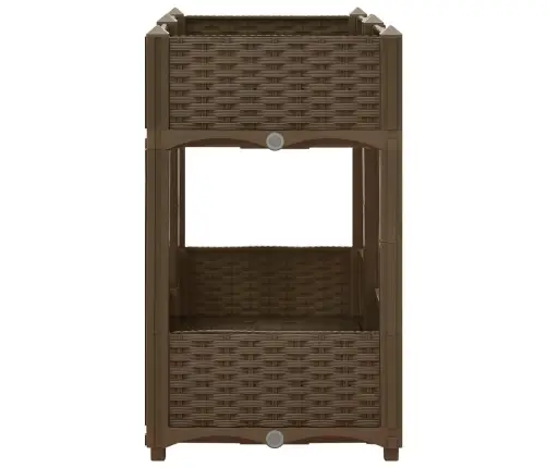 Puķu Kaste, 80X40X71 Cm, Polipropilēns Vidaxl