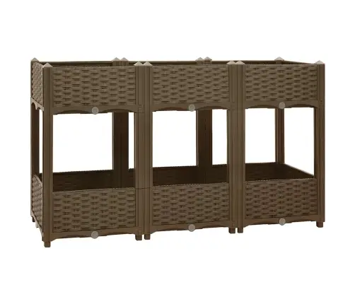 Puķu Kaste, 120X40X71 Cm, Polipropilēns Vidaxl