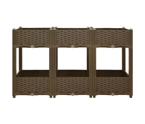 Puķu Kaste, 120X40X71 Cm, Polipropilēns Vidaxl