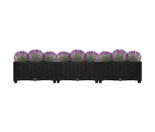 Puķu Kaste, 120X40X23 Cm, Polipropilēns Vidaxl Puķu Kaste, 120X40X23 Cm, Polipropilēns Vidaxl