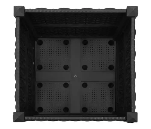 Puķu Kaste, 40X40X38 Cm, Polipropilēns Vidaxl