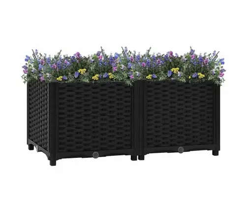 Puķu Kaste, 80X40X38 Cm, Polipropilēns Vidaxl