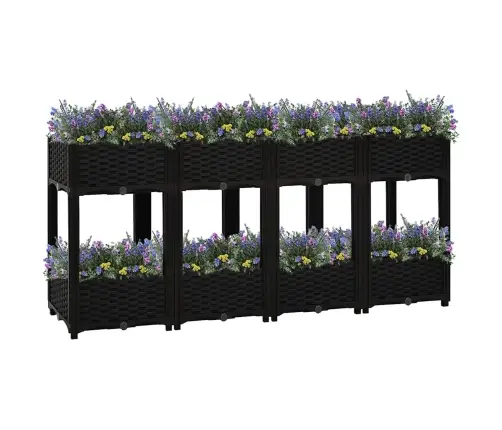 Puķu Kaste, 160X40X71 Cm, Polipropilēns Vidaxl