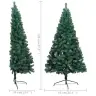 Izgaismota Ziemassvētku Egle Ar Rotājumiem, Zaļa, 120 Cm Vidaxl