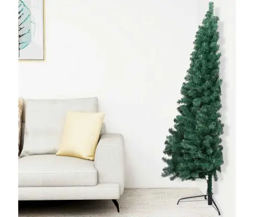 Izgaismota Ziemassvētku Egle Ar Rotājumiem, Zaļa, 120 Cm Vidaxl