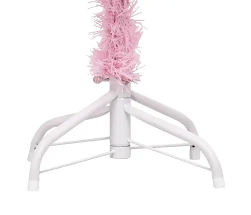 Izgaismota Mākslīgā Ziemassvētku Egle Ar Rotājumiem, 150Cm, Pvc Vidaxl