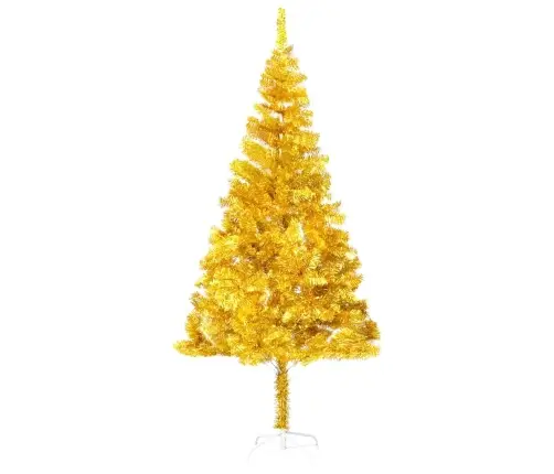 Izgaismota Mākslīgā Ziemassvētku Egle Ar Rotājumiem, 240Cm, Pet Vidaxl