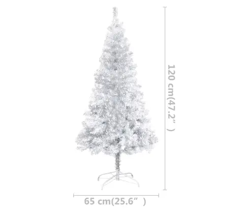 Izgaismota Mākslīgā Ziemassvētku Egle Ar Rotājumiem, 120Cm, Pet Vidaxl Izgaismota Mākslīgā Ziemassvētku Egle Ar Rotājumiem, 120Cm, Pet Vidaxl