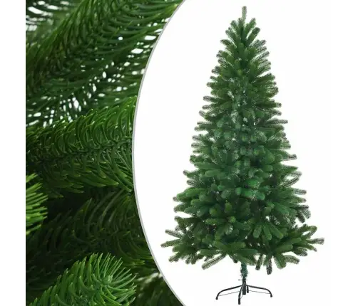 Dirbtinė Apšviesta Kalėdų Eglutė Su Žaisliukais, Žalia, 150Cm