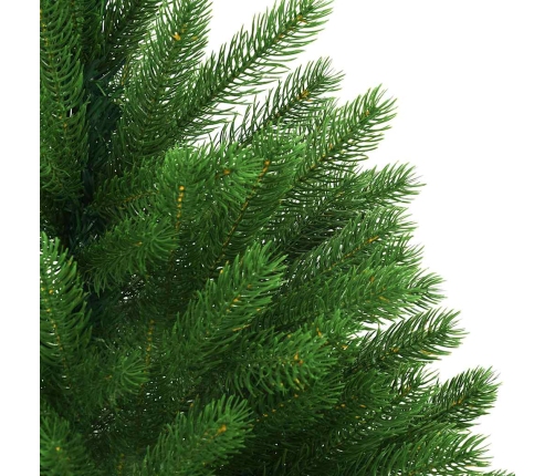 Izgaismota Ziemassvētku Egle Ar Rotājumiem, Zaļa, 240 Cm Vidaxl
