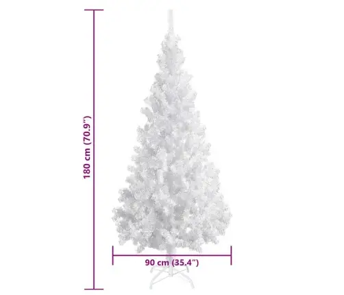 Mākslīgā Ziemassvētku Egle Ar Rotājumiem, 180 Cm, 620 Zari Vidaxl