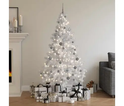 Mākslīgā Ziemassvētku Egle Ar Rotājumiem, 180 Cm, 620 Zari Vidaxl